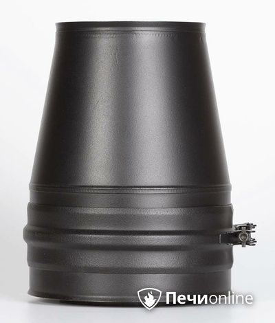 Комплектующие дымохода Schiedel Конус д250 PM25 (Черный) Permetr в Смоленске