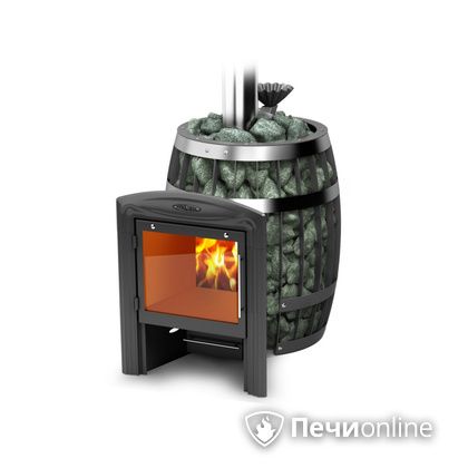 Дровяная банная печь TMF Саяны II Carbon Витра ЗК в Смоленске