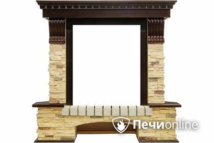 Портал для электрокамина Royal Flame Pierre Luxe угловой сланец под классический очаг в Смоленске