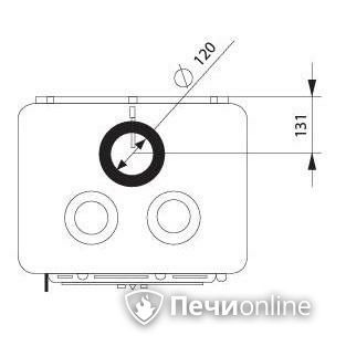 Отопительно-варочная печь Ferguss Magma cook side door в Смоленске