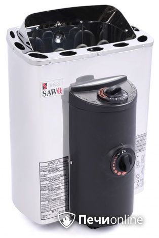 Электрокаменка для сауны Sawo Mini X MX-36NB-Z с пультом управления в Смоленске