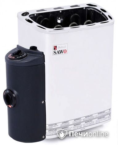 Электрокаменка для сауны Sawo Mini MN-30NB-Z со встроенным пультом управления в Смоленске
