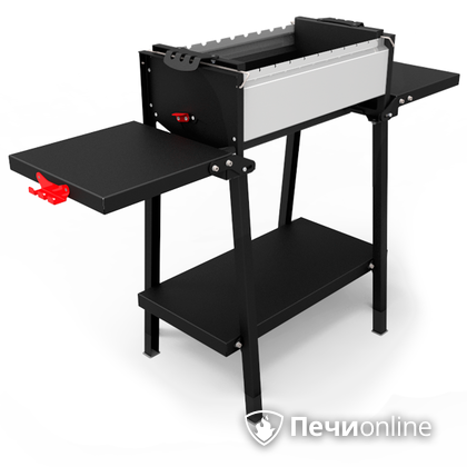 Мангал Grillver Крафтикс Сильвер на подставке в Смоленске