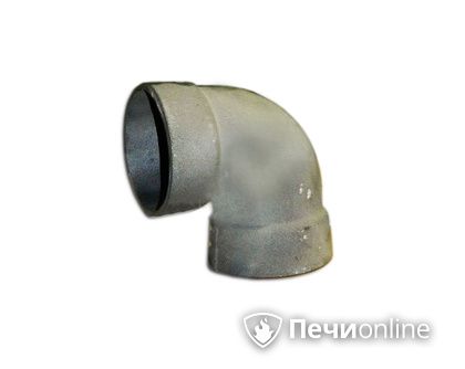 Дымоход Гефест Отвод 90° чугун D130 в Смоленске