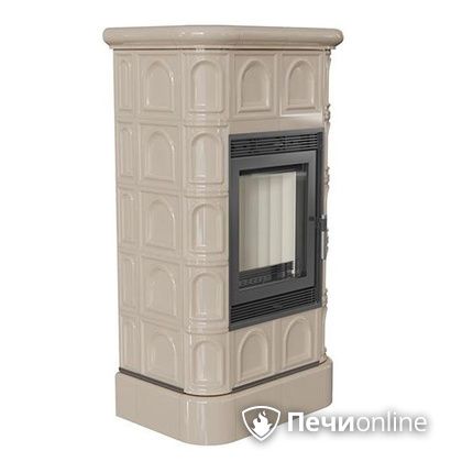 Печь-камин Kratki Blanka 8 kW stove кафельная крем в Смоленске