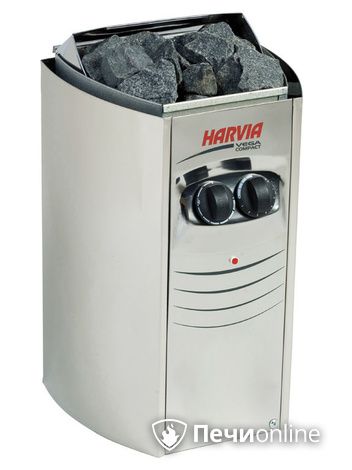 Электрокаменка для сауны Harvia Vega Compact ВС35 со встроенным пультом (HCB350400S) в Смоленске